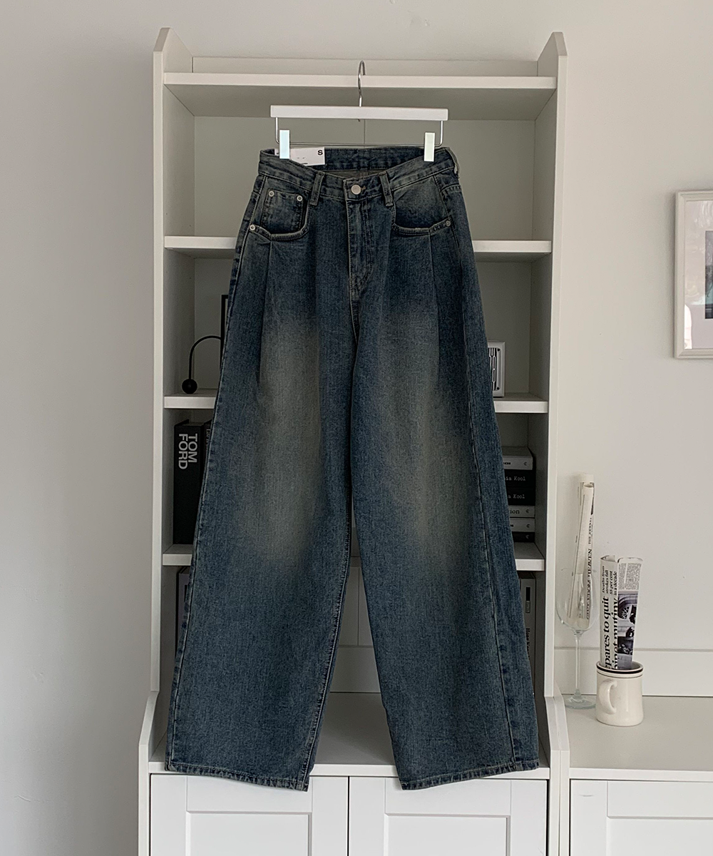 バルーンハイウエストデニムパンツ | ファッション通販サイト NUGU