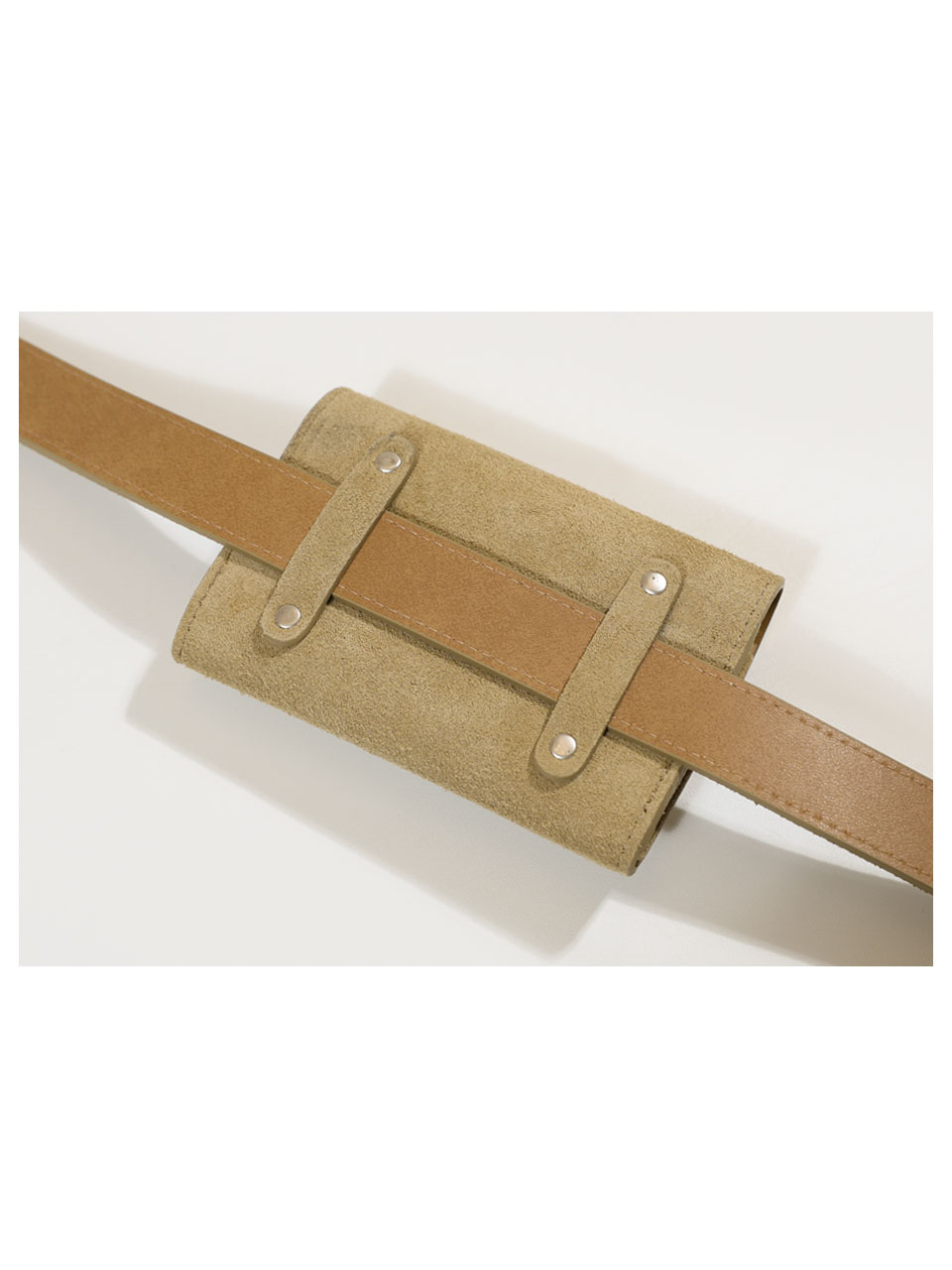 韓国商品/OURNOSTALGIA western real suede bag Suede Western Belt Bag | ファッション通販サイト NUGU