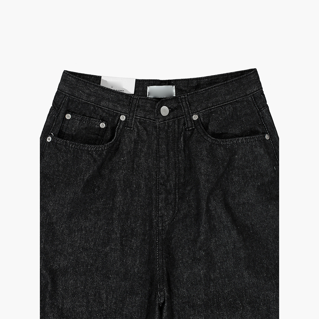 ブラックバルーンデニムパンツ | ファッション通販サイト NUGU