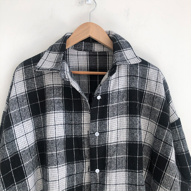 専用　最終値引き TT shohei takamiya ロングチェックシャツ 専用 最終値引き TT shohei takamiya ロングチェックシャツ