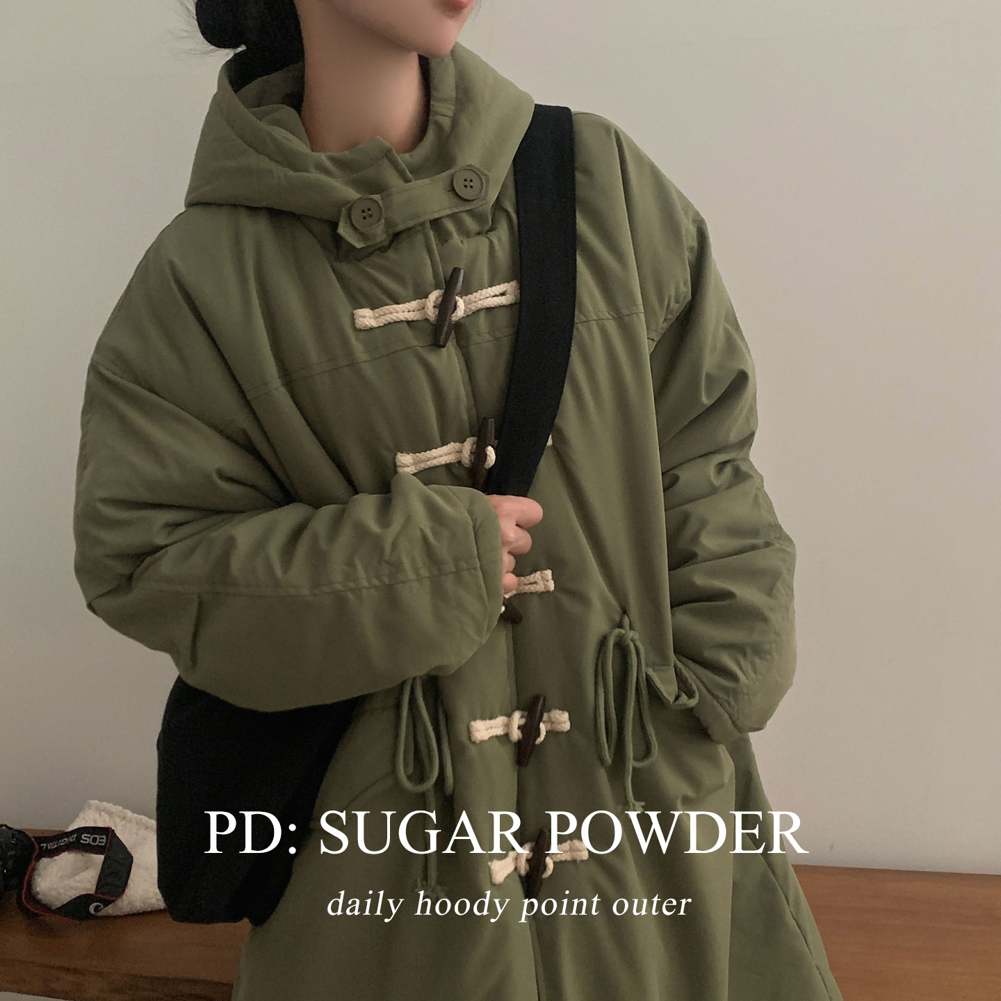 ダッフルフード付きロングダウン | ファッション通販サイト NUGU