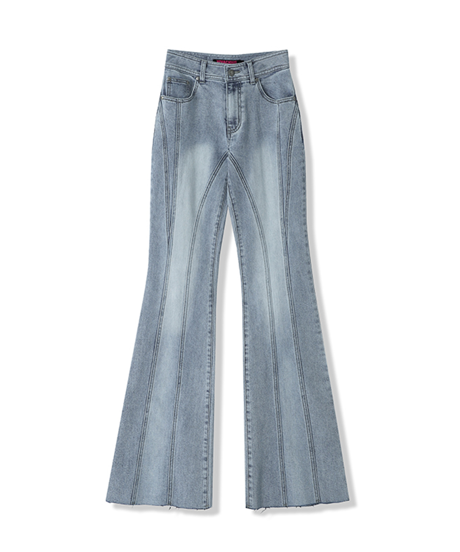 Slender Line Denim Pants LIGHT BLUE | ファッション通販サイト NUGU