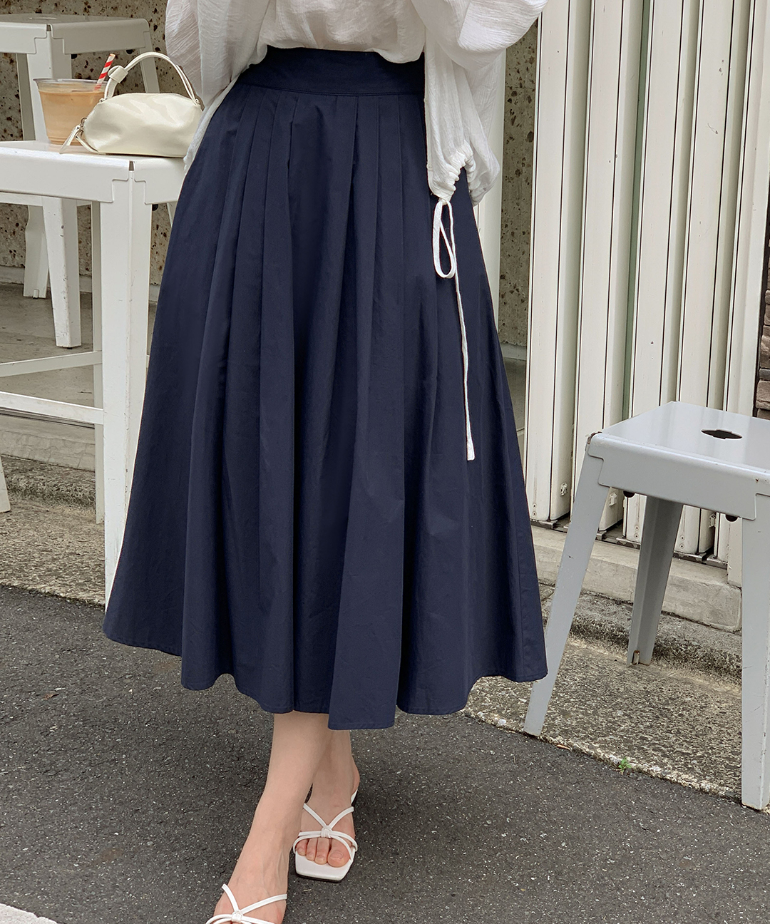 オケージョン】[S-XL]バックゴムロングスカート | ファッション通販
