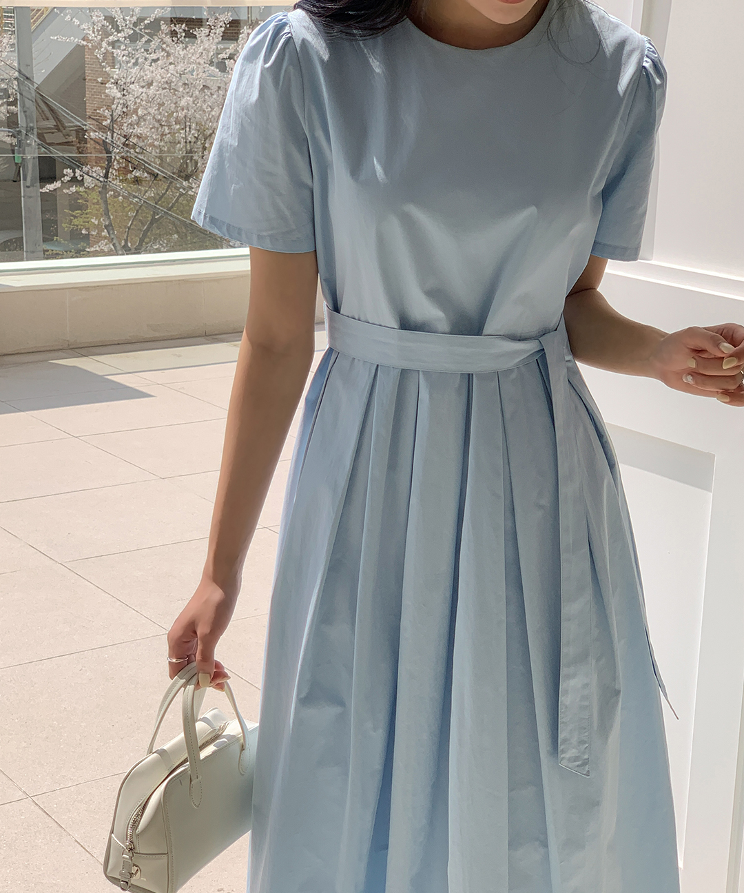 超希少 プリーツプリーズ ロングワンピース ジェットコースター マキシ丈 水色 超希少 プリーツプリーズ ロングワンピース ジェットコースター マキシ