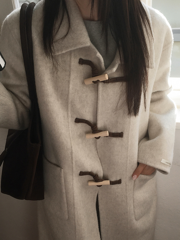 ダッフルボタンコート | ファッション通販サイト NUGU