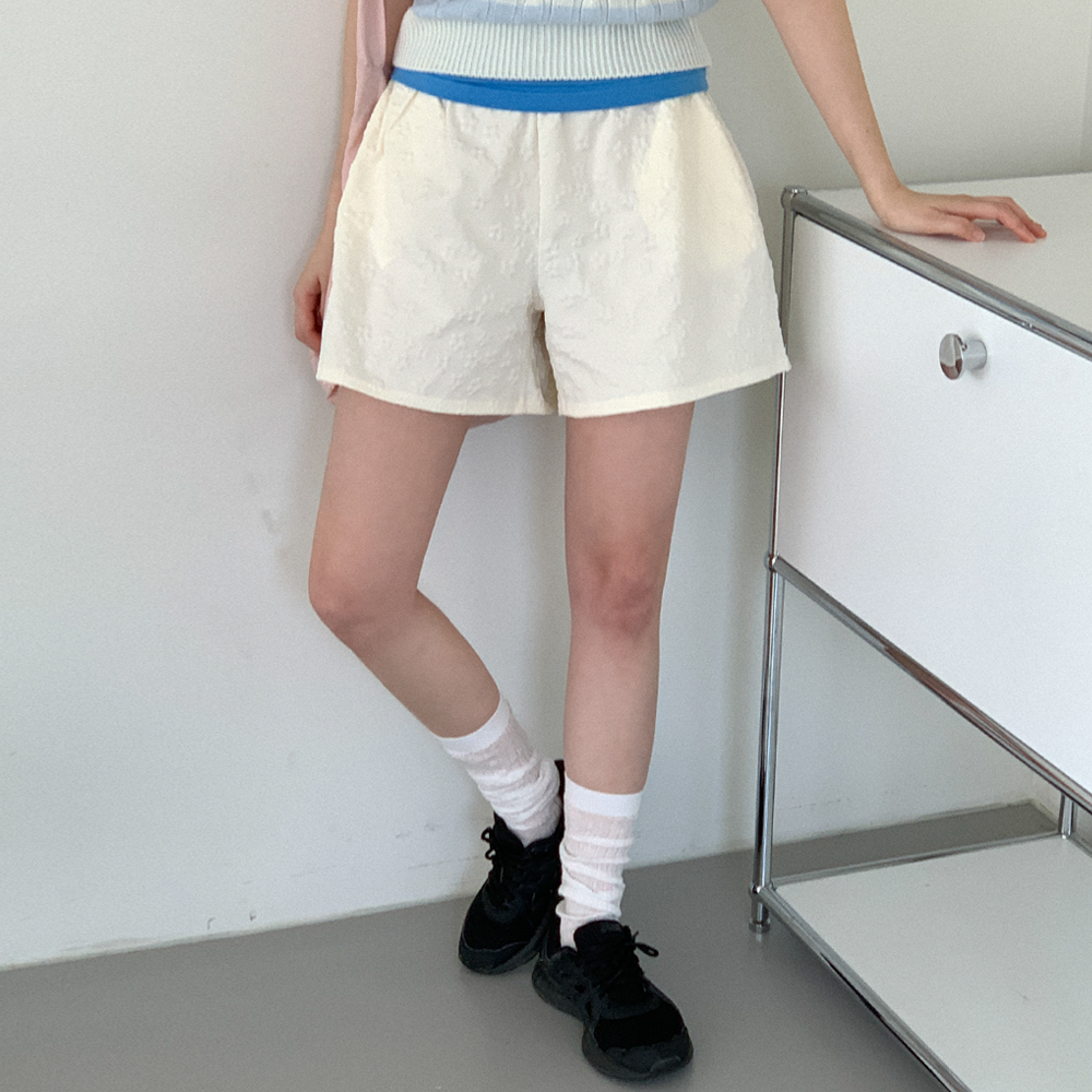 フラワーハーフパンツ | ファッション通販サイト NUGU