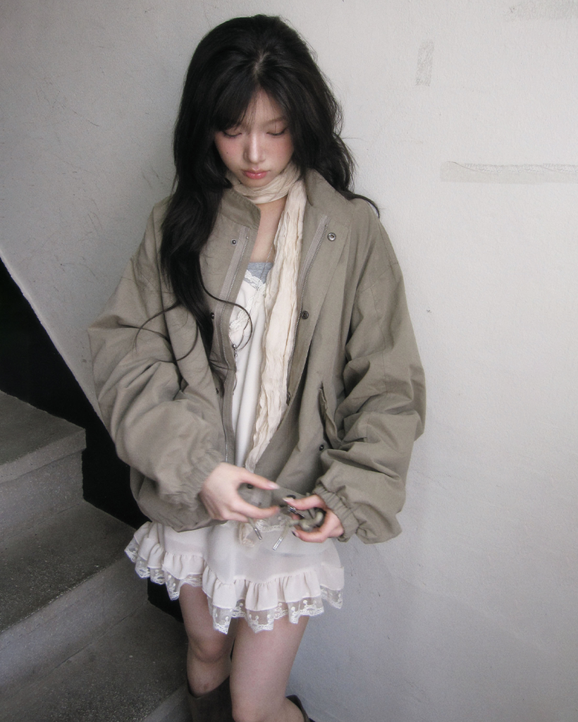 ハーフ ミリタリー ジャケット