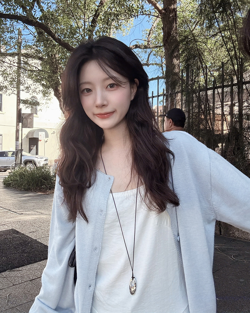 (5color) デイリーカーディガン