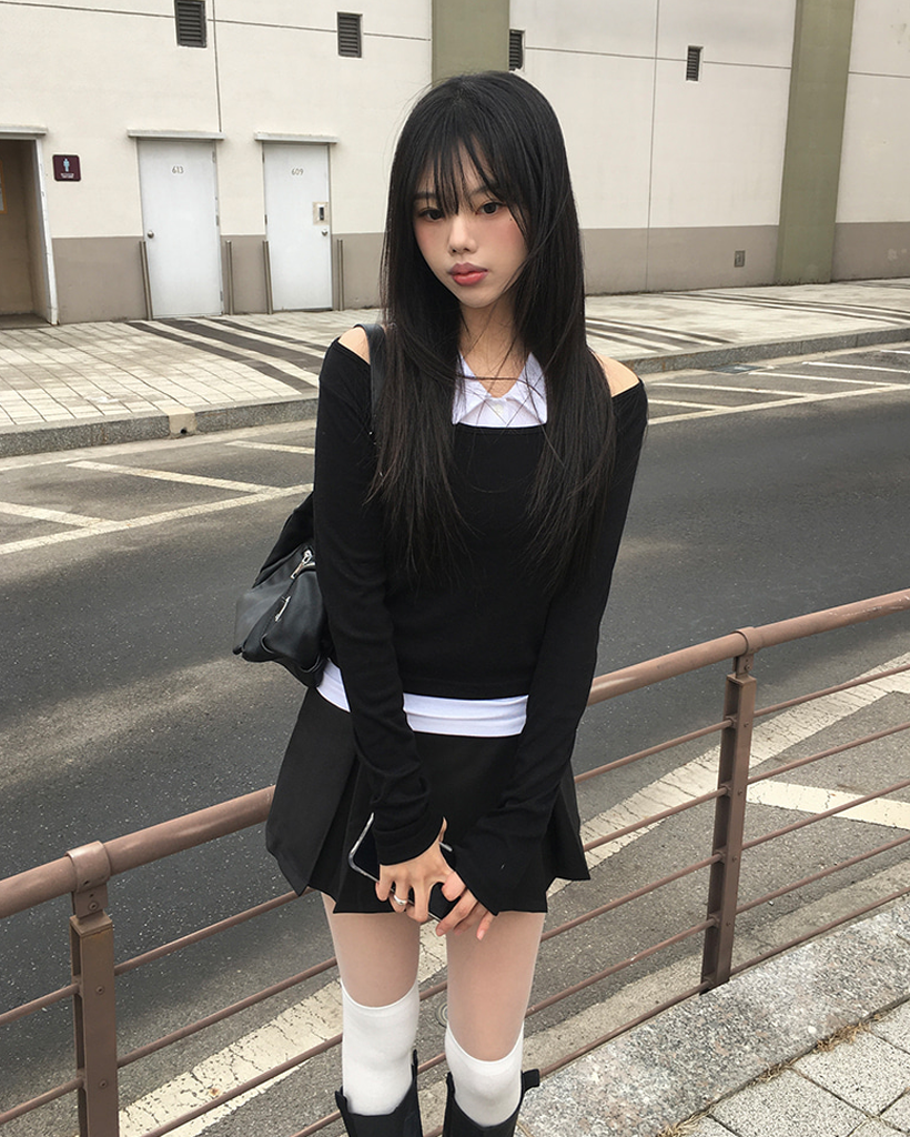 ボックスプリーツミニスカートパンツ | ファッション通販サイト NUGU