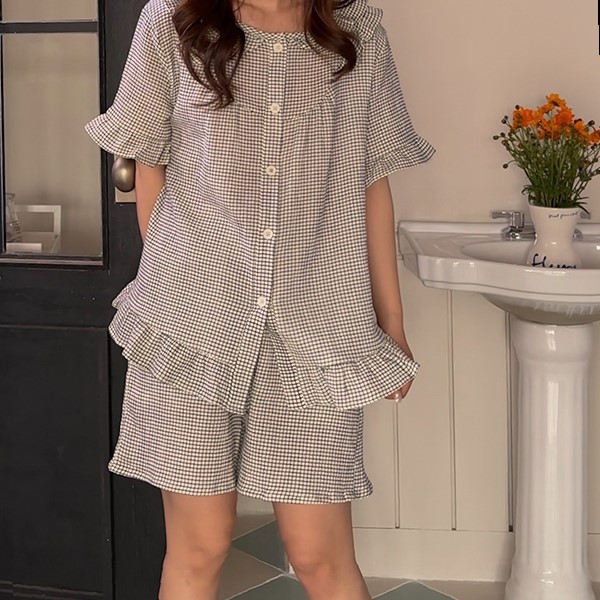 ♡Nuckys様ご確認♡ SUGAR CANE TWILL CHECK WORK SHIRT 最近意外と無かったイエロー