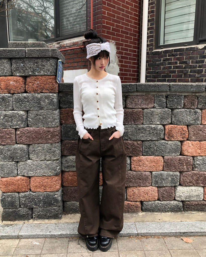 サイドタック ワイド チノパンツ | ファッション通販サイト NUGU