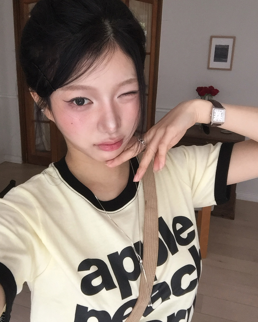 バイカラー半袖Tシャツ