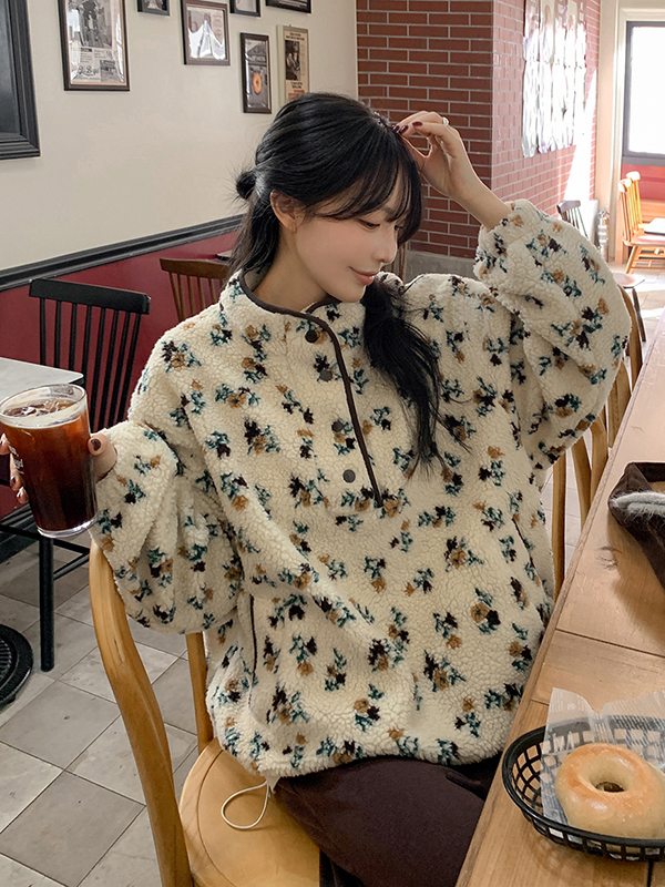 ウールブークレハーフコート(2color) | ファッション通販サイト NUGU