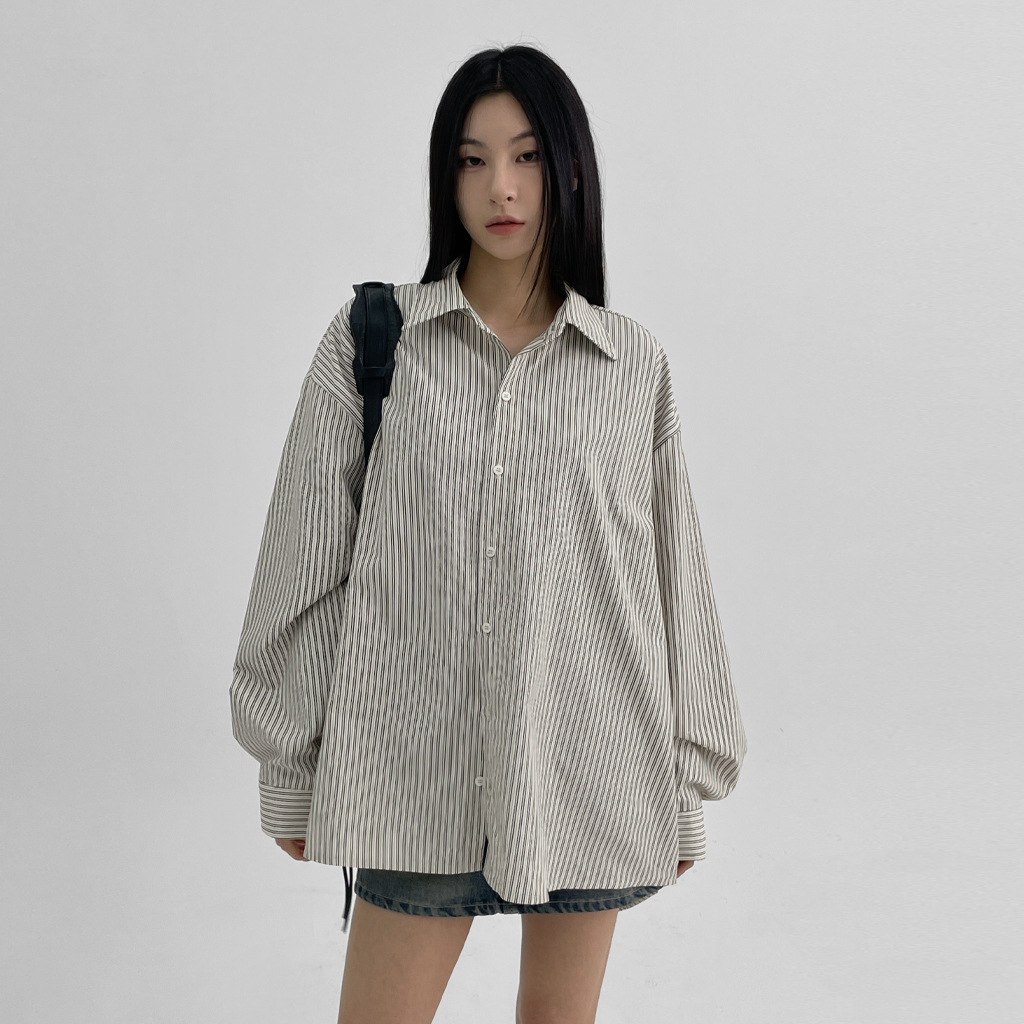 GOD ONLY KNOWS ストライプシャツ　ブルー S GOD ONLY KNOWS ストライプシャツ(ブルー)岩田剛典 - メルカリ