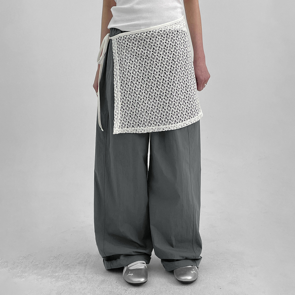 ロンカンネットレイヤードラップスカート