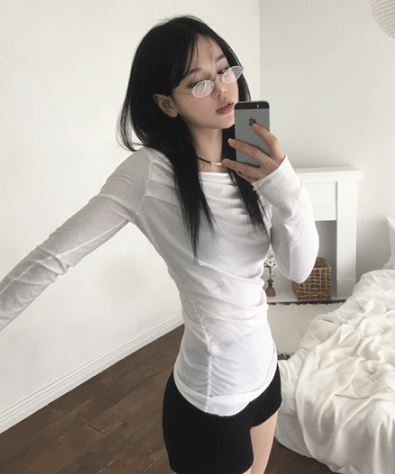 ロングシャーリング長袖Ｔシャツ