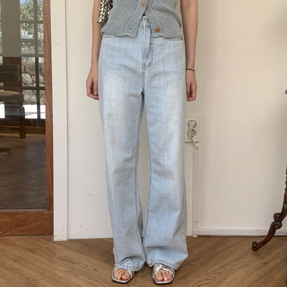olgabasha ストレートデニムパンツ trim_ofany_item4e48e328669c11e