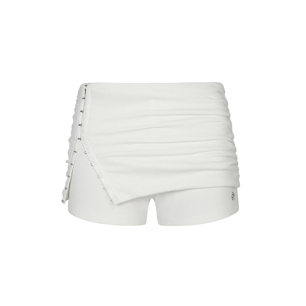 RUBY HOOK SHORTS (SS ver.) white