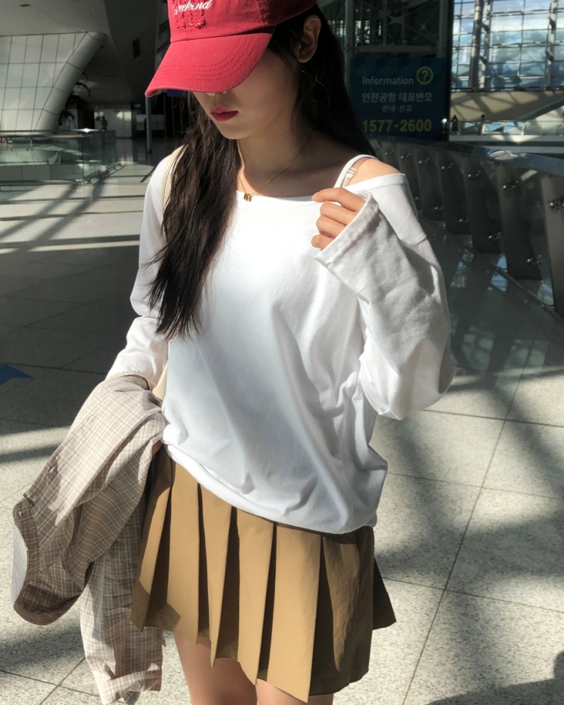 00's vintage goa ベージュ オフショルダー 長袖カットソー 00's vintage goa ベージュ オフショルダー 長袖カットソー