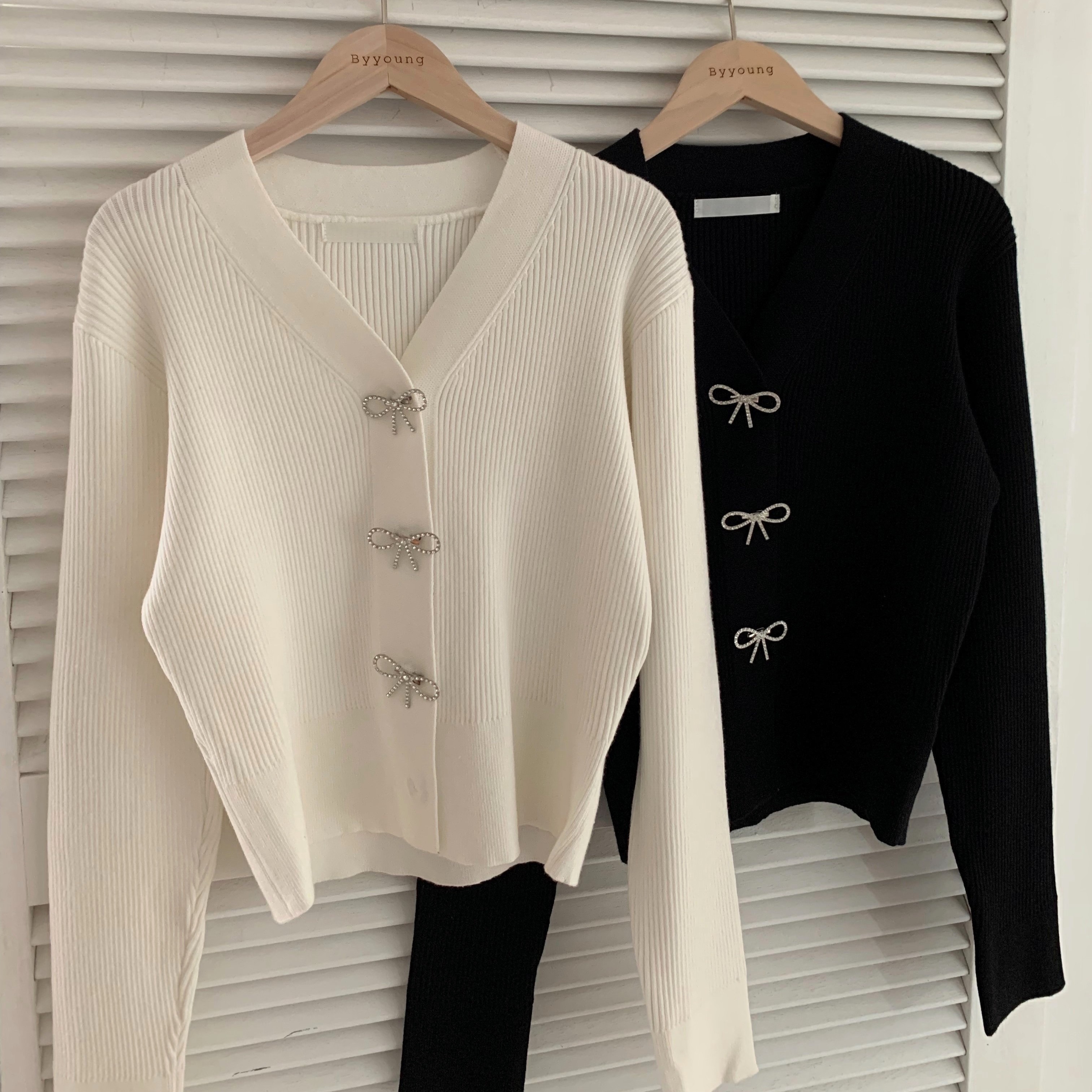 LIMI Feu リミフゥ　4way short cardigan カーディガン Ly/C Plain Stitch 4way short cardigan(S Black): LIMI feu