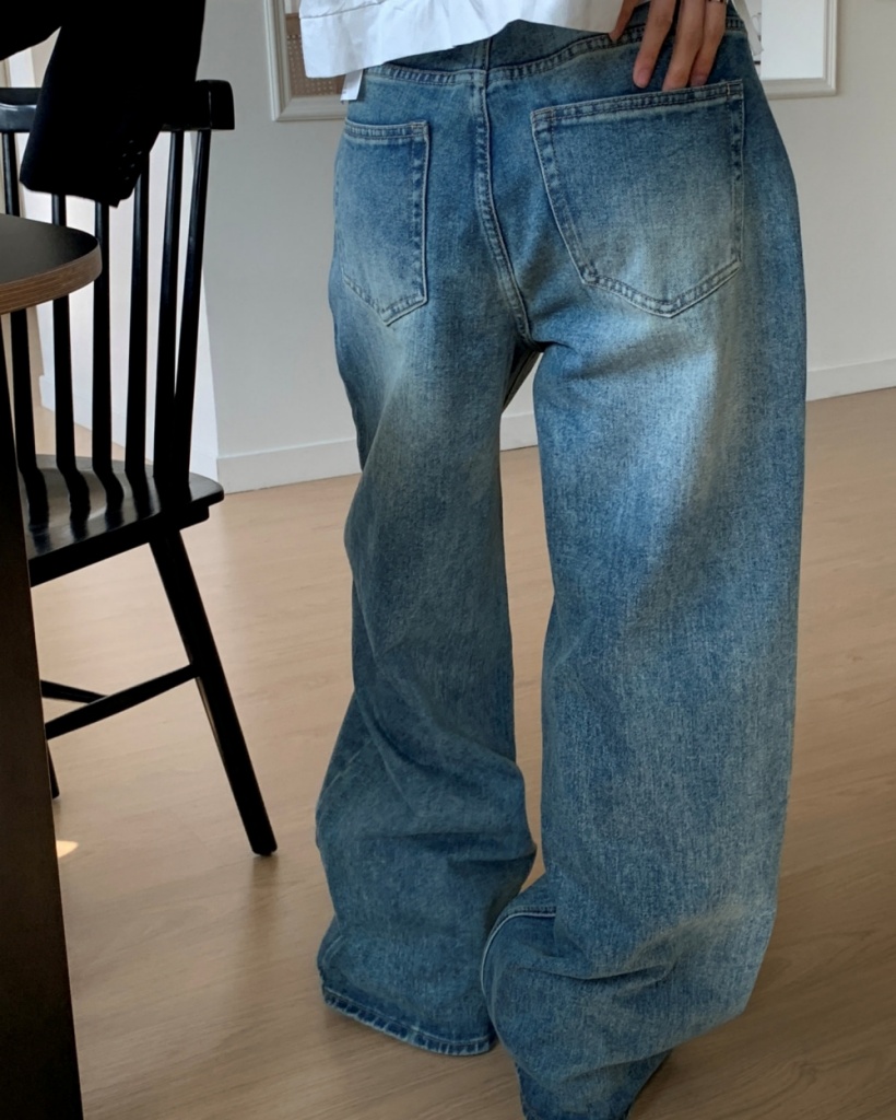 WETTEMPT ヴィンテージウォッシュワイドデニムパンツ WETTEMPT（ウィテンプト）の「VINTAGE WASH WIDE DENIM PANTS