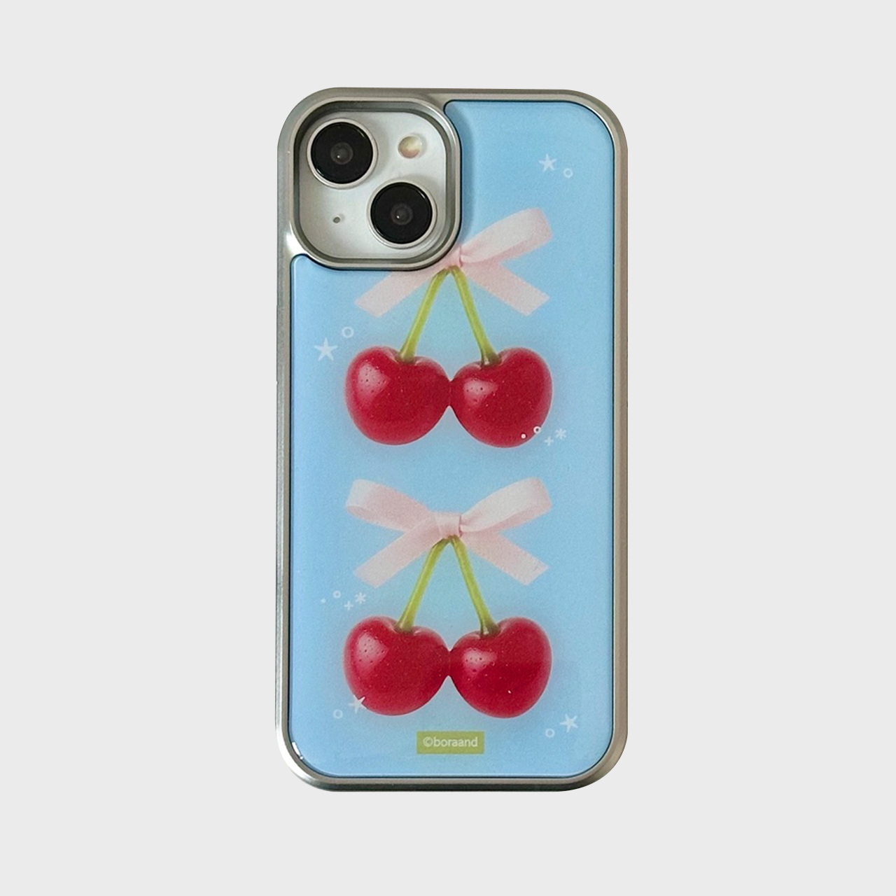 Cherry Soda Silver Epoxy case