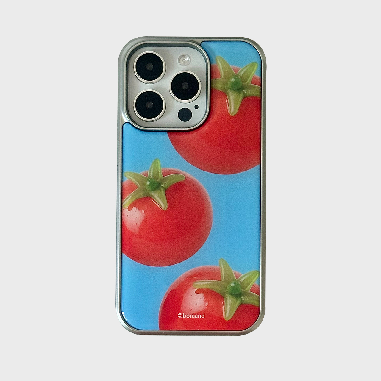 Tomato Blue Silver Epoxy case