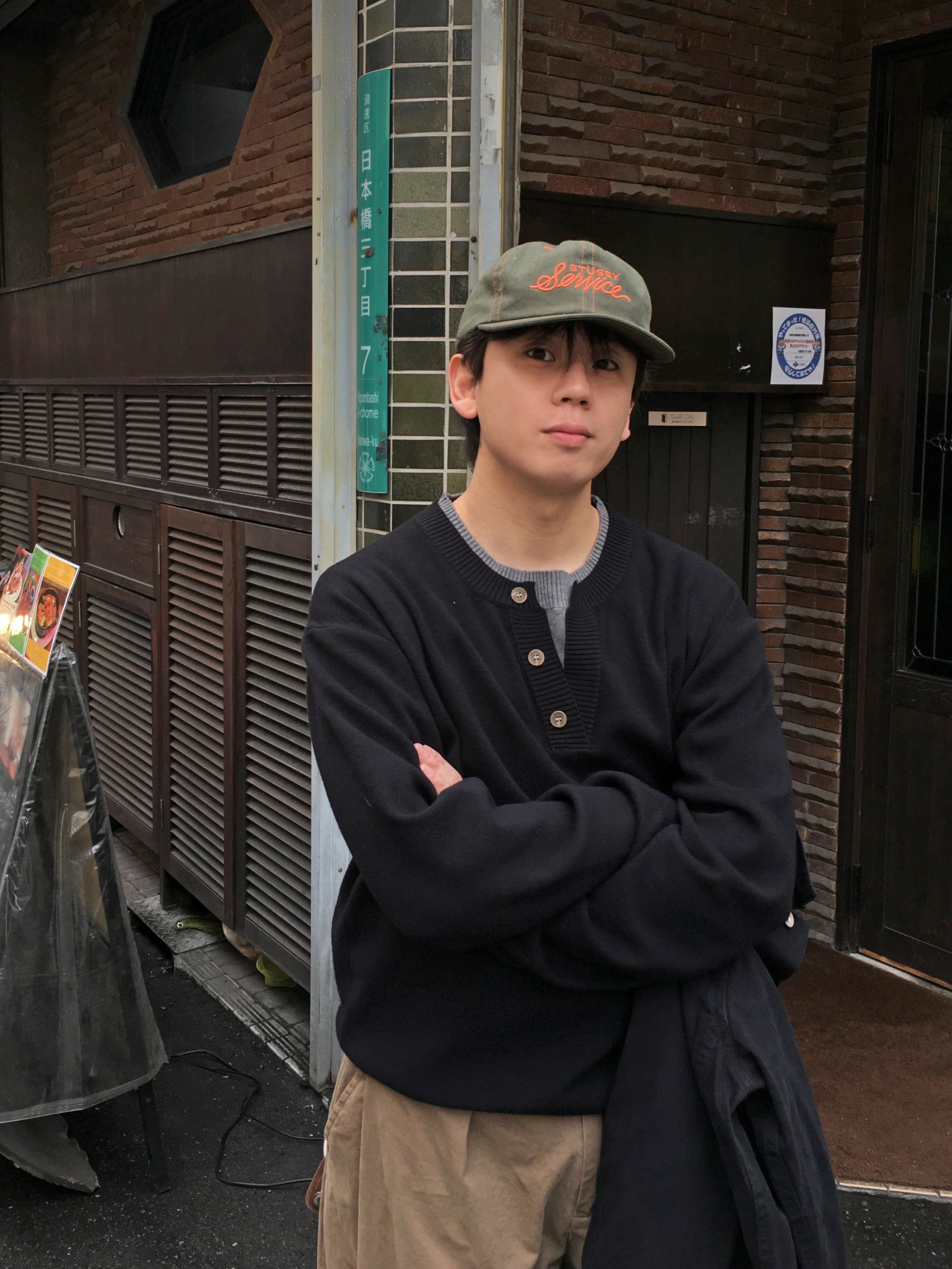 IGEASUPERニットトップスブラウン IGEASUPERニットトップスブラウン
