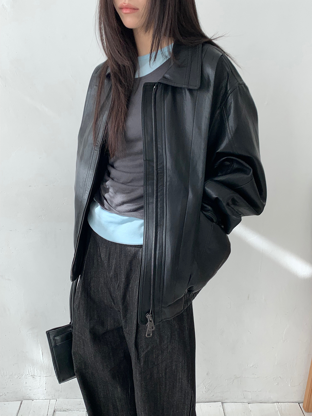 オーバーサイズ レザー ジャケット | ファッション通販サイト NUGU