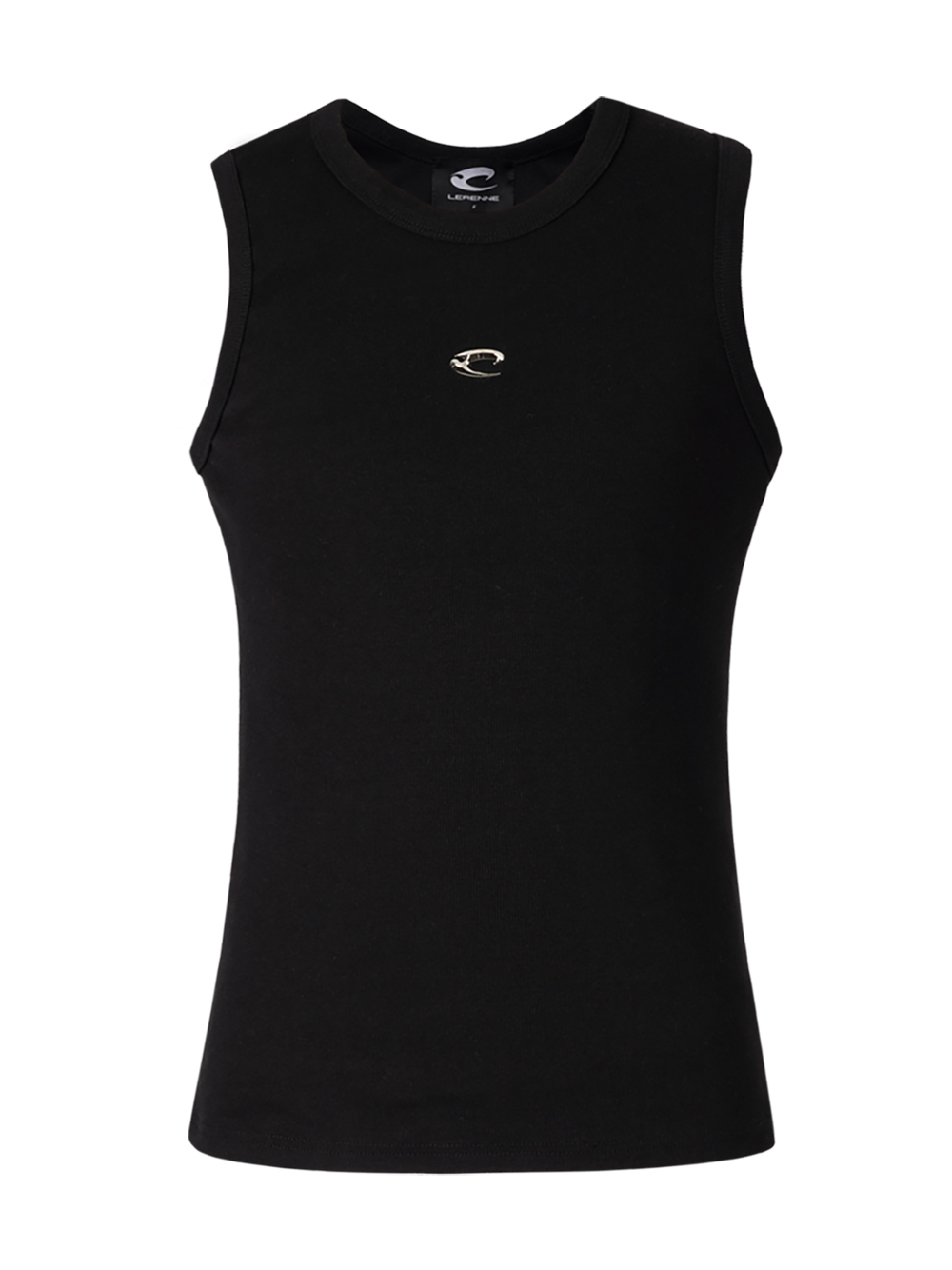 Metal Logo Sleeveless - Black