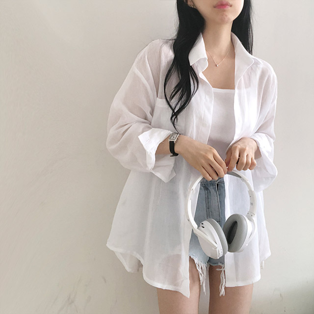 ティーズ ページ34 シースルーポケットルーズシャツ | ファッション通販サイト NUGU