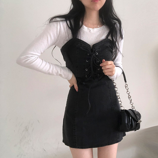 00s 希少 ozz oneste ギミックデニムビスチェキャミワンピ kera 00s 希少 ozz oneste ギミックデニムビスチェキャミワンピ kera