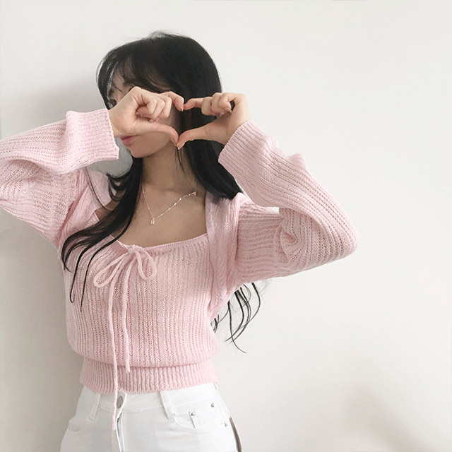 ボレロホルターネックニット | ファッション通販サイト NUGU