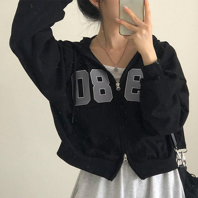 7color]カジュアル2WAYステッチパーカー | ファッション通販サイト NUGU