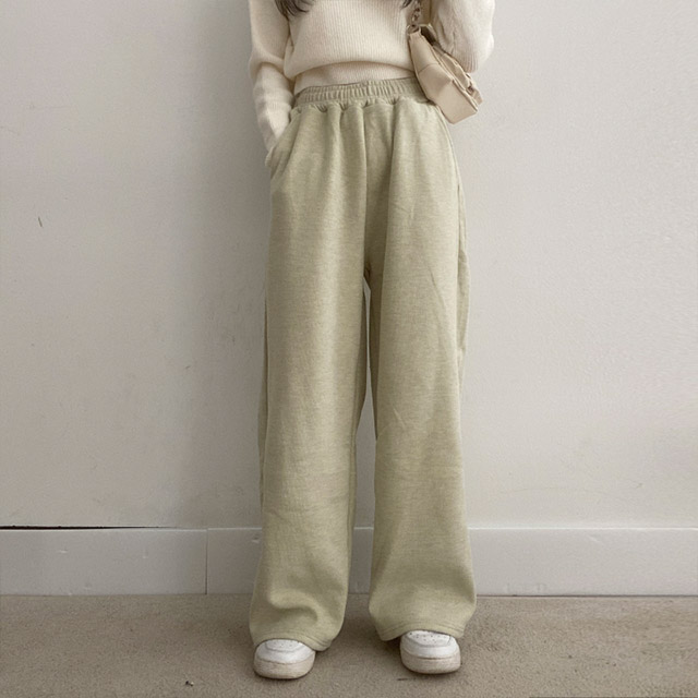 OURET リブパンツ✨ フリルスウェットパンツ /Frill Sweat Pants | FICTION TOKYO
