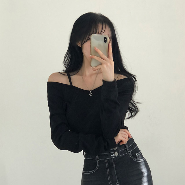 裏起毛オフショルTシャツ | ファッション通販サイト NUGU