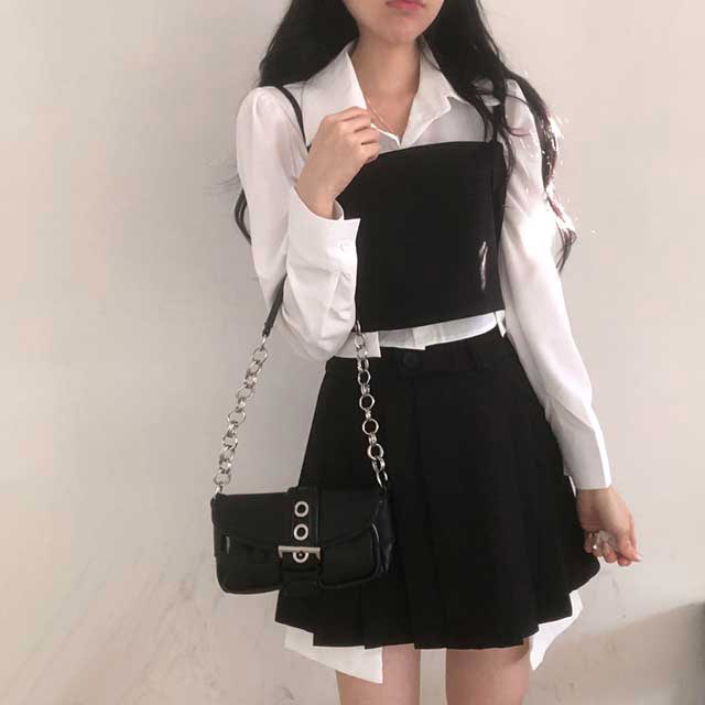 BLACK PEACE NOW ブラウス　ビスチェ　スカート　3点セット GEVS.（ジェイヴィス）の「2点セット(ビスチェ+スカート