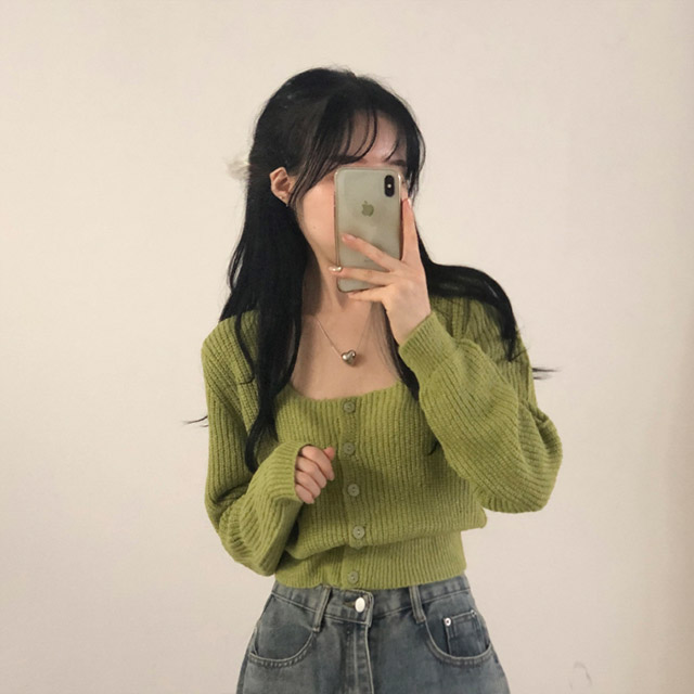 ハンドメイド　カップボード３段ワイドタイプ　（ダークチーク色） スクエアクロップドカーディガン | ファッション通販サイト NUGU