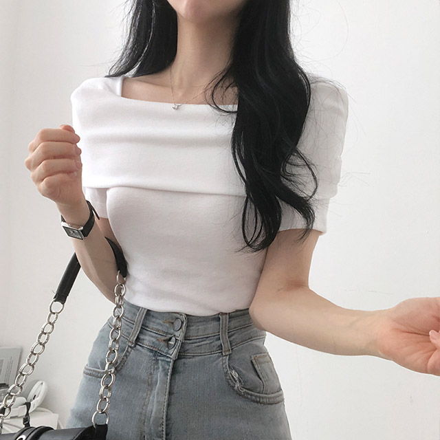 オフショル半袖Tシャツ | ファッション通販サイト NUGU