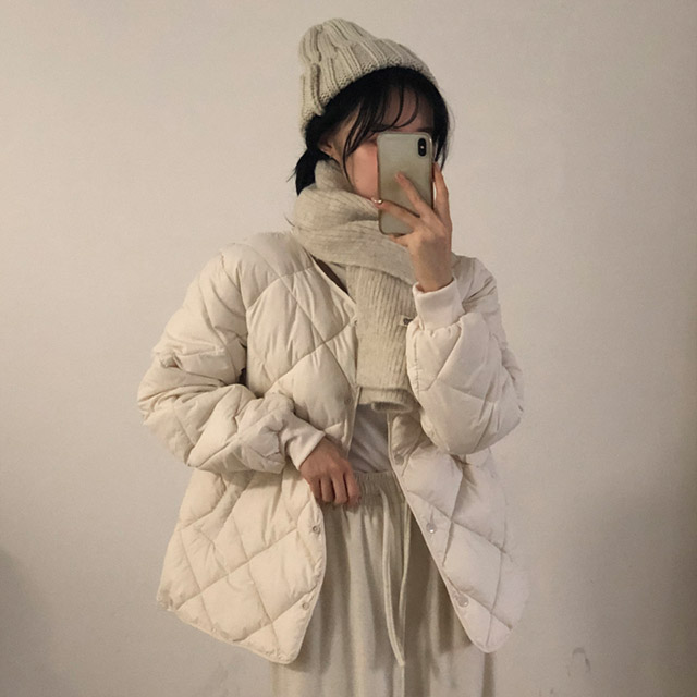 カジュアルキルティングダウンジャケット | ファッション通販サイト NUGU