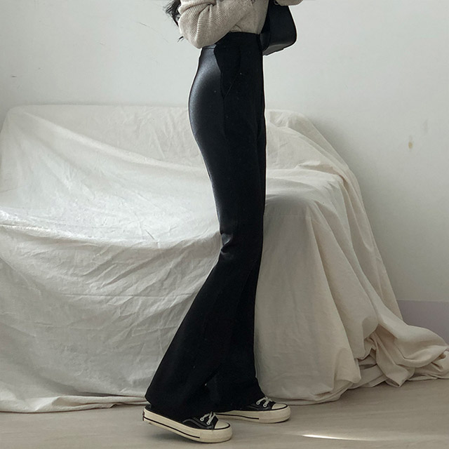 選べる着丈] ブーツカットスラックスパンツ | ファッション通販