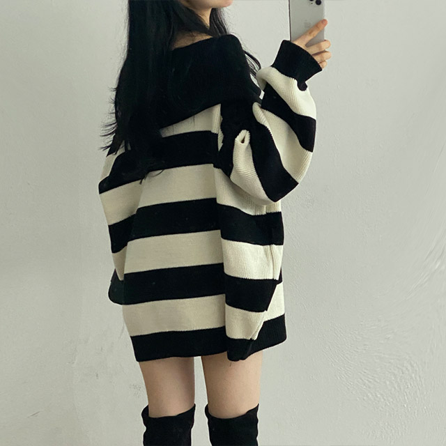 4color]オフショルニット | ファッション通販サイト NUGU