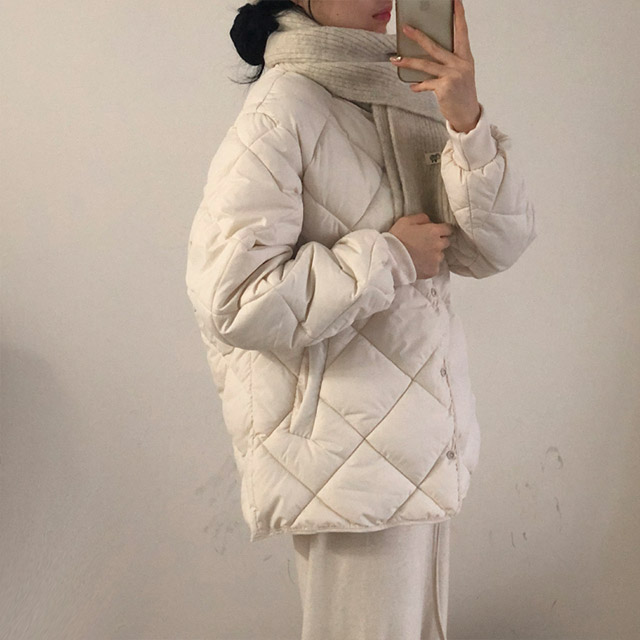 カジュアルキルティングダウンジャケット | ファッション通販サイト NUGU
