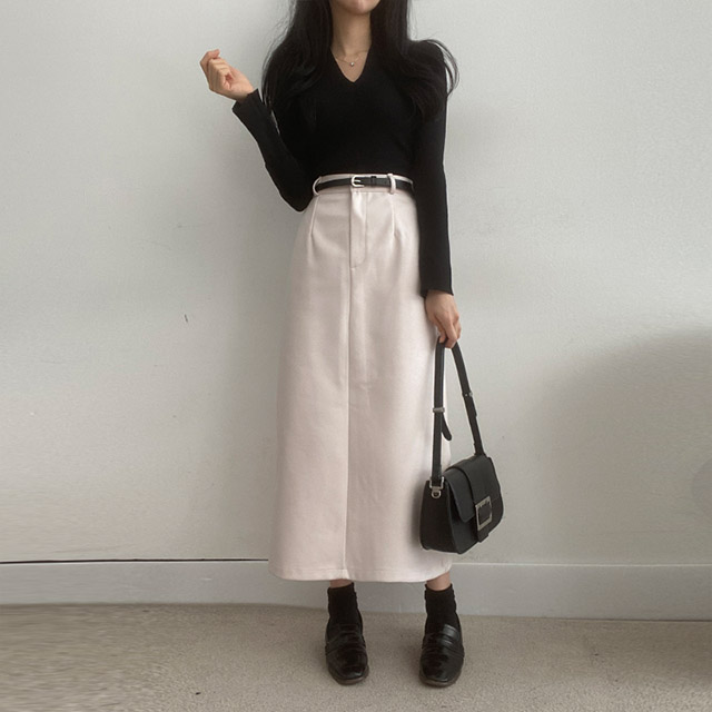 nugu klee ロングスカート ベスト 2点セット 【公式通販】