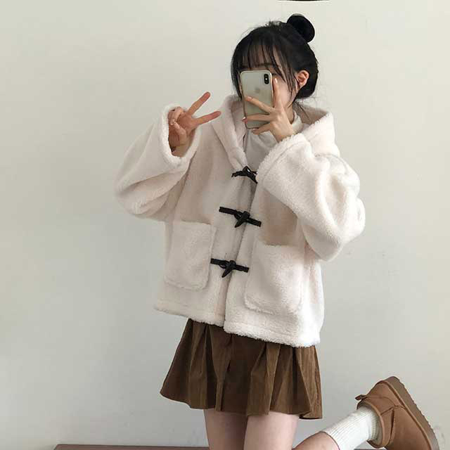 驚きの価格が実現！ ボアダッフルフード付きジャケット NUGU ファッション通販サイト | ジャケット・アウター