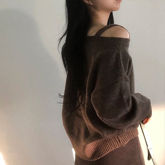 ワンショルダーニット ワンショルダーニット | ファッション通販サイト NUGU