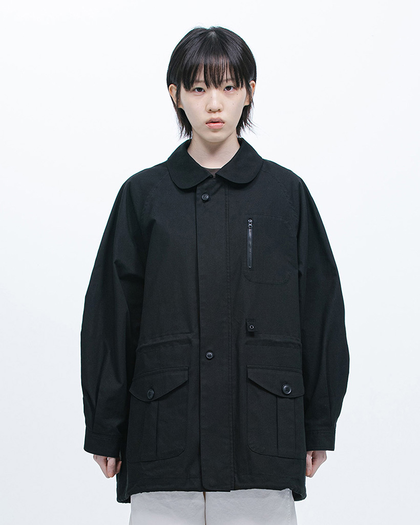 【OHESHIO】 TRENCH COLLAR JUMPER 2色 TRENCH COLLAR JUMPER, BEIGE | ファッション通販サイト NUGU