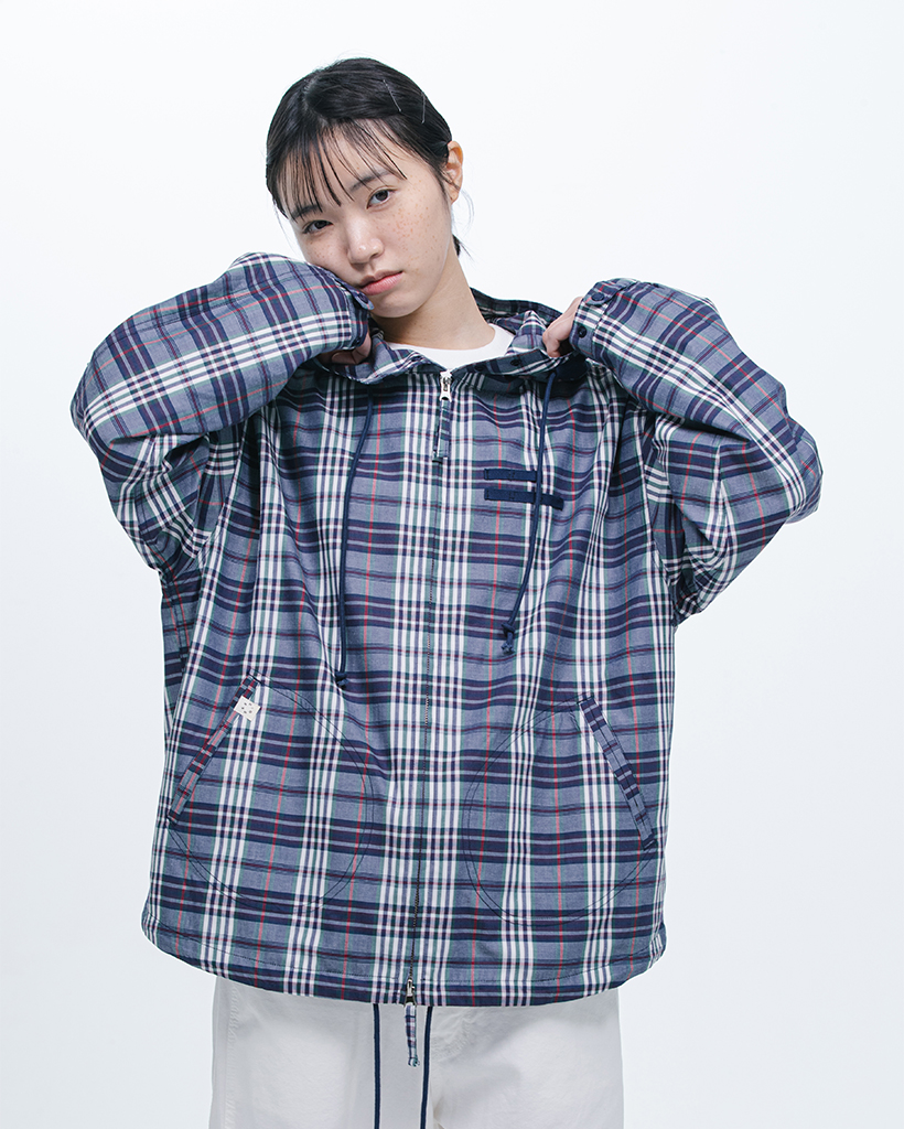 SHIRT HOODED ZIP-UP, DOT IVORY | ファッション通販サイト NUGU