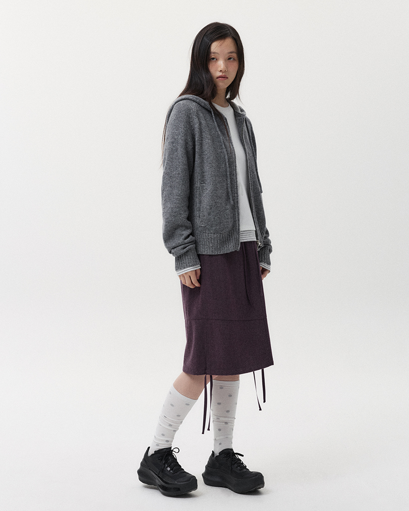 Chez Noa専用 DOT KNEE SOCKS, WHITE | ファッション通販サイト NUGU