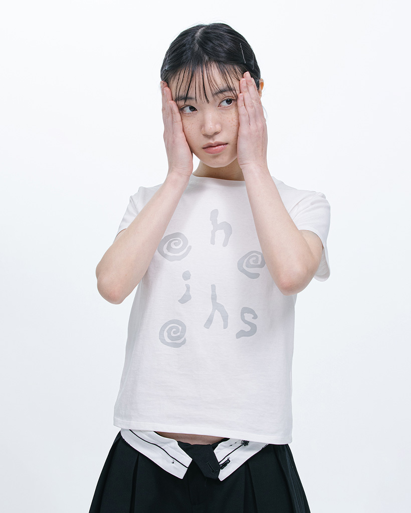LOGO SLIM T-SHIRT, WHITE